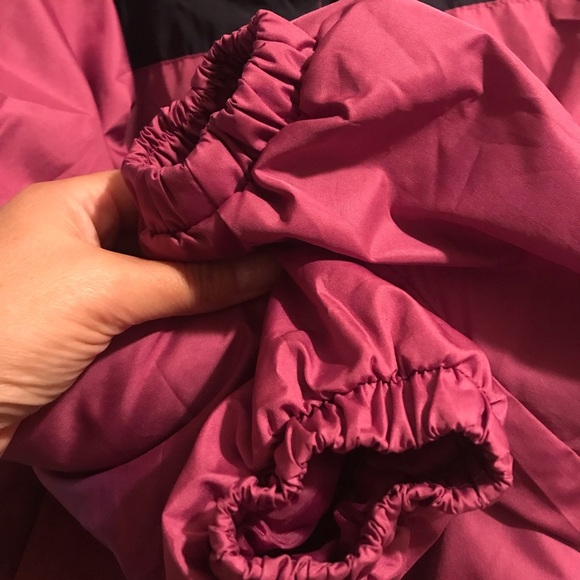 Girls fleece lined wind breaker - Picture 3 of 4